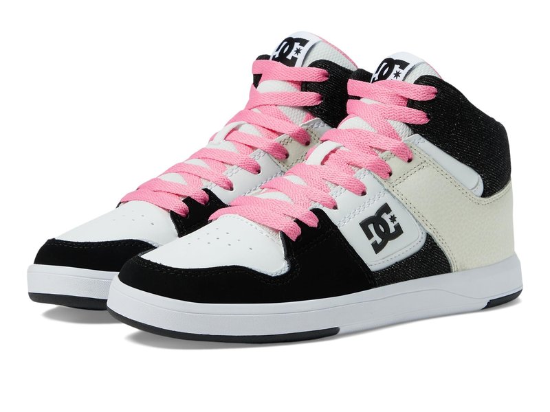 DC Shoes Cure High- Black/Crazy Pink/Denim- 5