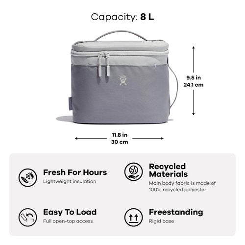 Hydro Flask Lunch Bag – Insulated Adult Lunch Cooler for Men and Women 8 L Surf