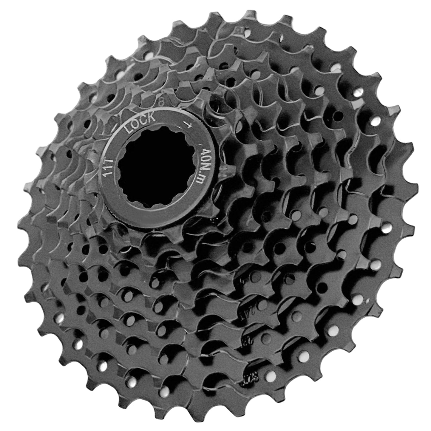 Aikolesa Black Bike Cassette 8 Speed Cassette 11-32T Bike Cassette Sprocket for Mountain Bike Folding Bike