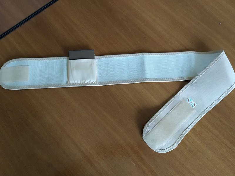 Umbilical Ventral Belt Hernia Reduction Binder With Navel Pad, Abdominal Support for men and women. Hernia support comfort band and bandage. (#5 for Waist Circumference: 41-45 inch(105-115 cm))