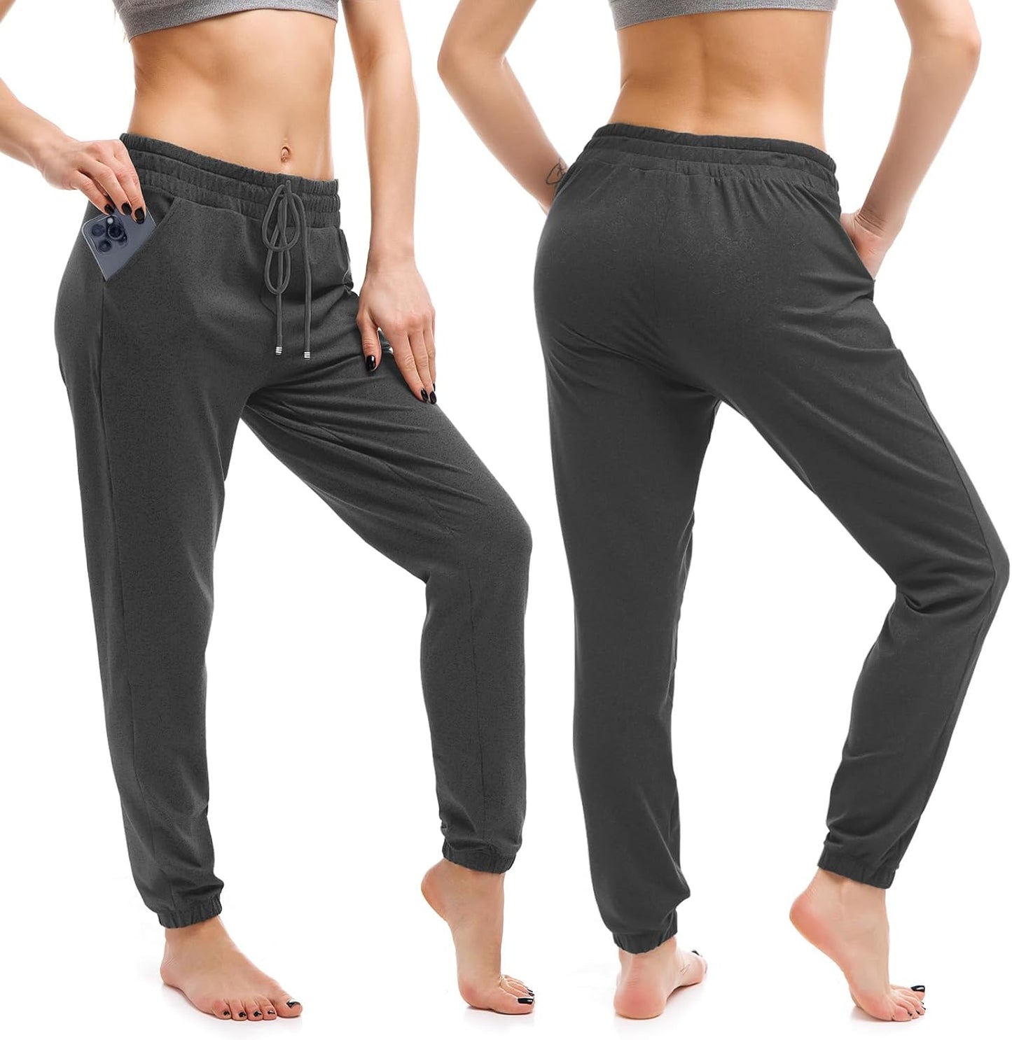 Walifrey Women's Joggers - Comfortable Sweatpants with Pockets for Lounging & Workouts | Stylish Fit