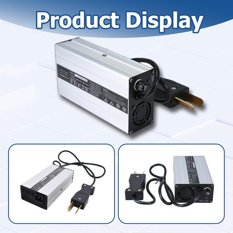 WFLNHB 36 Volt 5A Golf Cart Battery Charger Replacement for Yamaha Club Car DS EZGO TXT