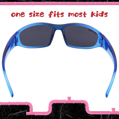 ARKAID Poppy Playtime Sunglasses for Kids | Official Poppy Playtime Sports Wrap | UV 400 | One Size Fits Most Kids Comfortably