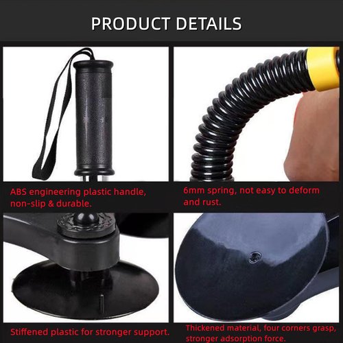 YoeDirect Arm Wrestling Training Equipment 45~50lbs Forearm Trainer Grips Wrist Exerciser Muscle Developer Strength Home Fitness for Professional & non-professional - Black