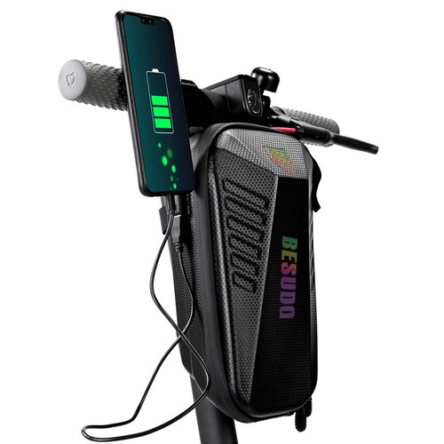 Besudo E-Scooter Roller Bag - 3L Waterproof Handlebar Storage for E-Scooter Accessories - LA005-3L