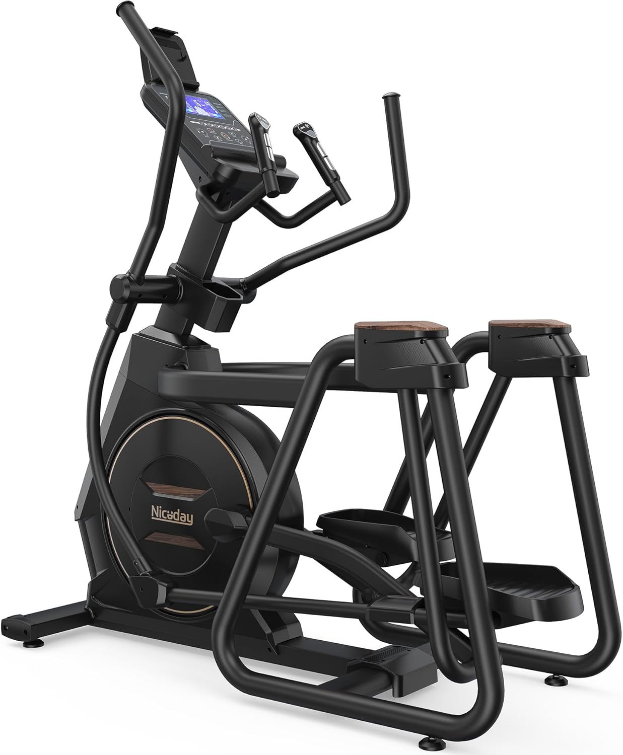 Niceday Elliptical Machine - Home Fitness Equipment with 20-Inch Stride & 32 Resistance Levels | Magnetic Power Incline