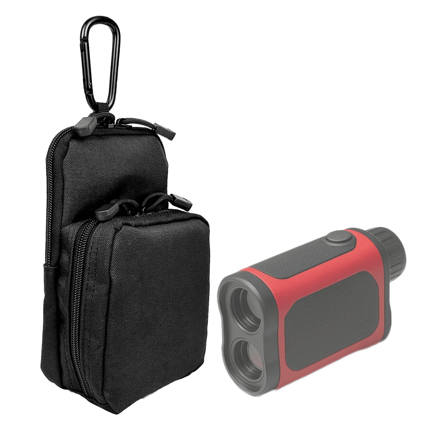 Range Finder Case Rangefinder Holder with Carabiner Universal Fits Rangefinder Case for Golf Hunting