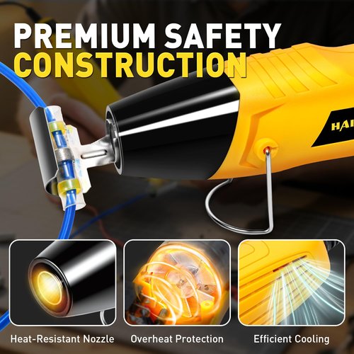 Haisstronica 340 PCS All-In-One Electrical Connector Set - Solder Seal Wire Connectors & Heat Shrink Tubing