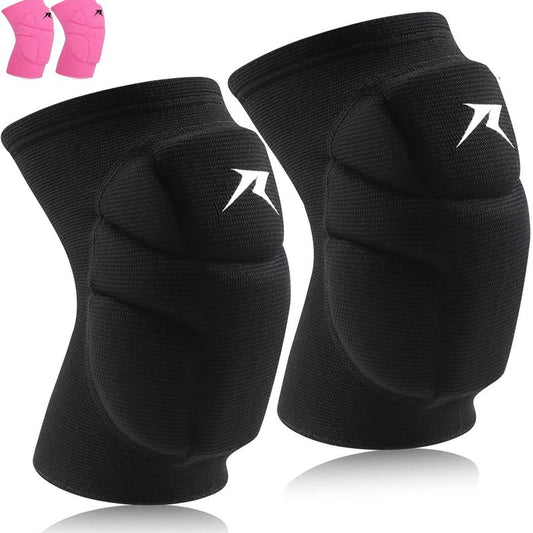 Racbeuk Volleyball Knee Pads,Knee Compression Sleeve Support for Men Women with High Protection Pads,Professional Grade Knee Pads for Running,Meniscus Tear,ACL,Arthritis,Joint Pain Relief
