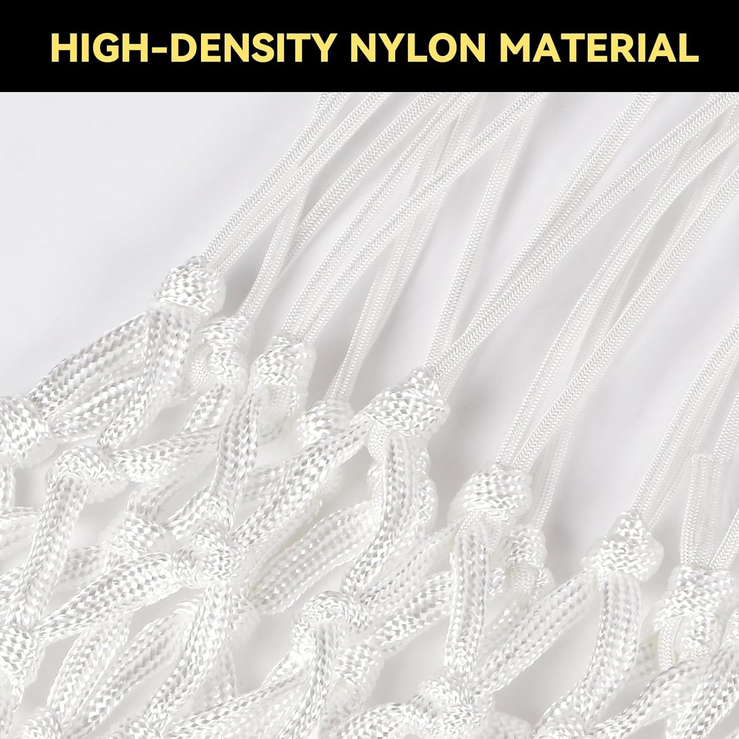Premium Quality Basketball Net Replacement - Heavy Duty, All-Weather, Fits Standard 12 Loops Rims