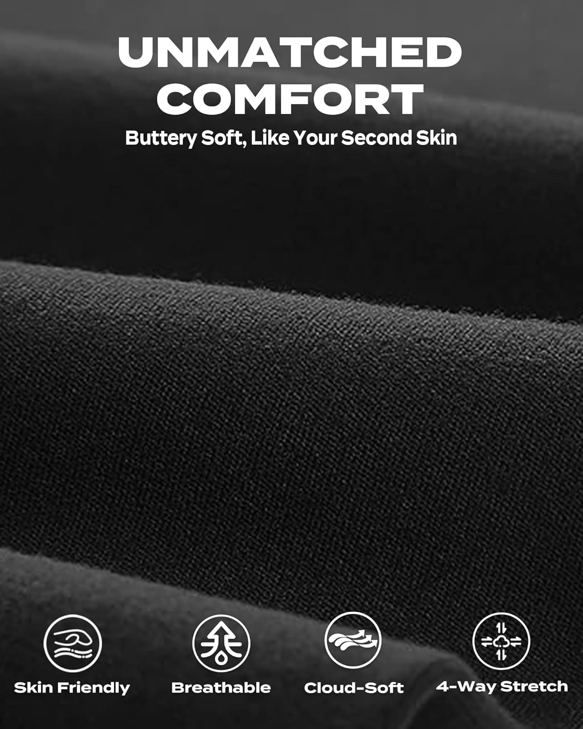 TNNZEET Capri Leggings - High Waisted Tummy Control Black Yoga Pants with Pockets for Women