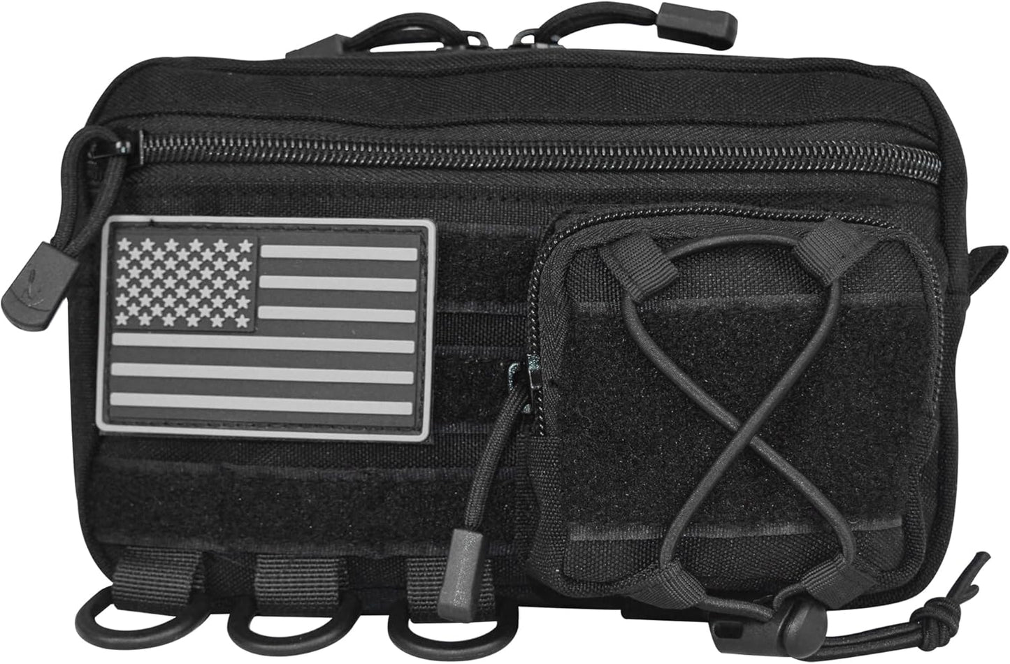 Skiennix Tactical Molle Admin Pouch - Multi-Purpose EDC Tool Organizer for Rucksacks & Vests