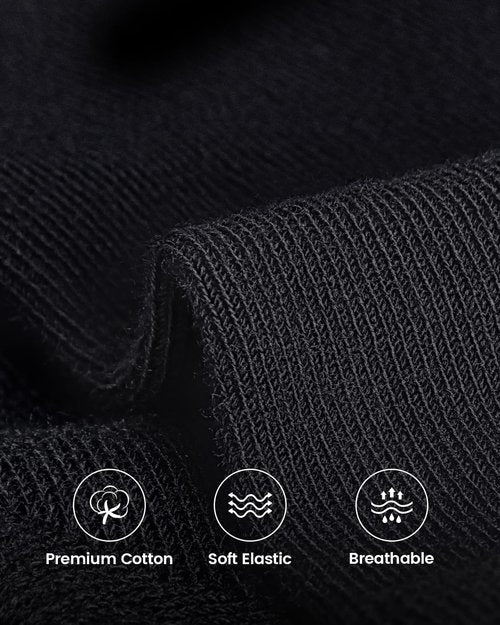 IDEGG No Show Socks - Anti-Slip Low Cut Ankle Socks for Men & Women | Comfortable & Invisible
