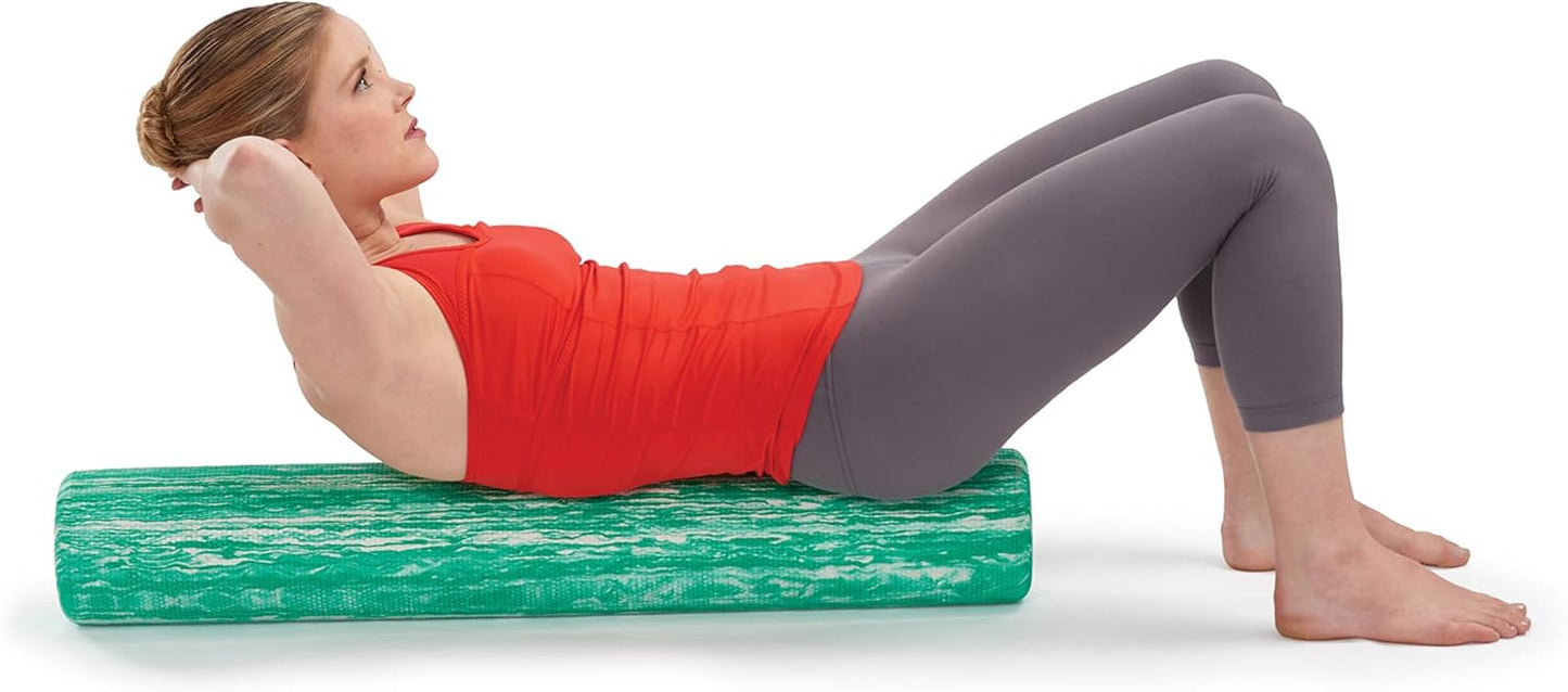 OPTP PRO-ROLLER Foam Roller - Durable Standard Density for Deep Tissue Massage & Fitness | 36" x 6", Green