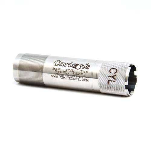Carlson's Choke Tubes 12 Gauge for Browning Invector Plus [ Cylinder | 0.740 Diameter ] Stainless Steel | Sporting Clays Choke Tube | Made in USA