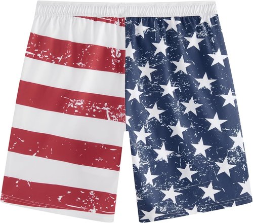 Maamgic Men's Swim Trunks - Quick Dry Board Shorts with Zipper Pockets | 9" Compression Lined