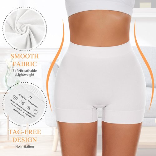 FRESBEIT Slip Shorts for Women - Anti-Chafing Boyshorts for Smooth Comfort | Versatile Under Dress Wear