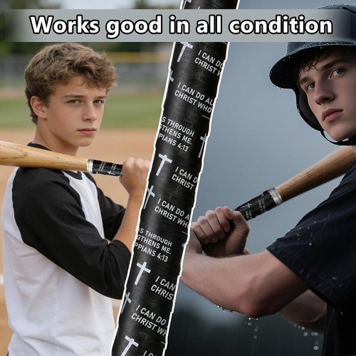 Eyourlife Baseball Bat Grip Wraps - Non-Slip Elite Batting Tape for Softball & Baseball | 2/4 Pack