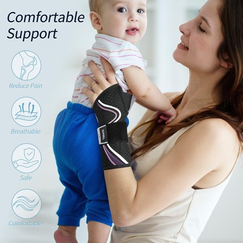TISMOD Wrist Brace for Carpal Tunnel,Night Wrist Support Pain Relief Wrist Splint for Arthritis Tendonitis Sprains Hand Brace for Work Fit for Women and Men(Left,XS-M)