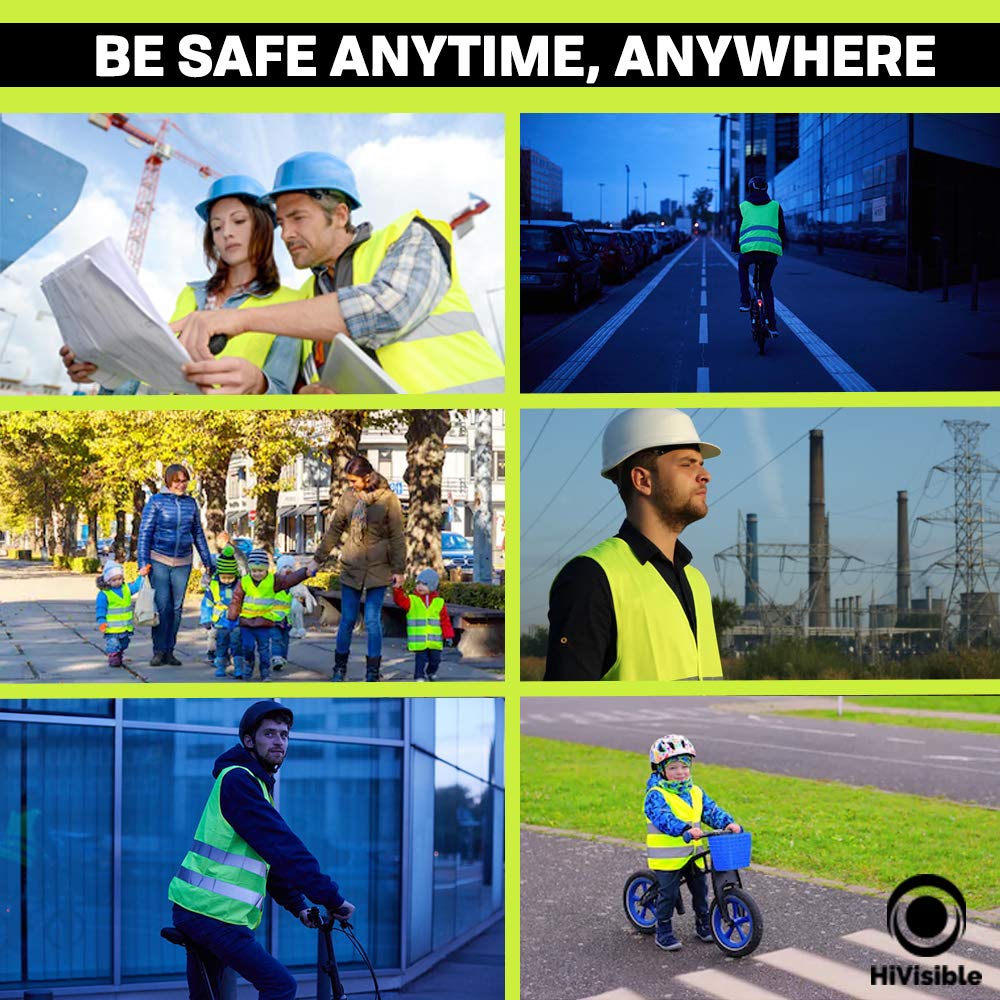 HiVisible Kids Reflective Toddler Safety Vest