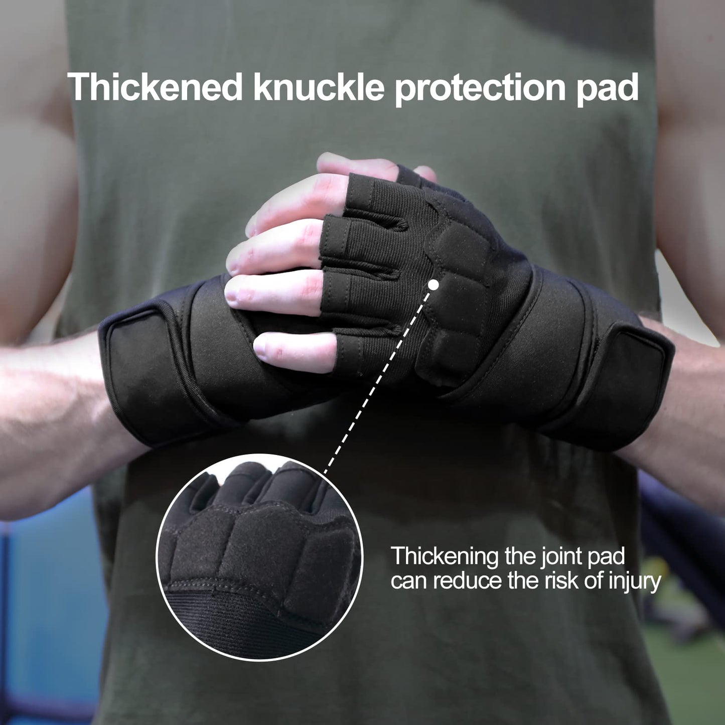 LiMMAX Workout Gloves for Men Women Gym Weight Lifting Padded Gloves with Wrist Wrap Support, Full Palm Protection & Silicone Grip Gym, Cross Training