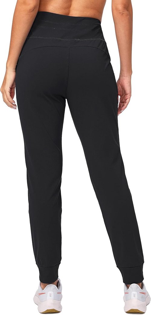 G Gradual Women's Fleece-Lined Joggers - High Waisted, Water Resistant Thermal Sweatpants for Winter | Perfect for Running & Hiking