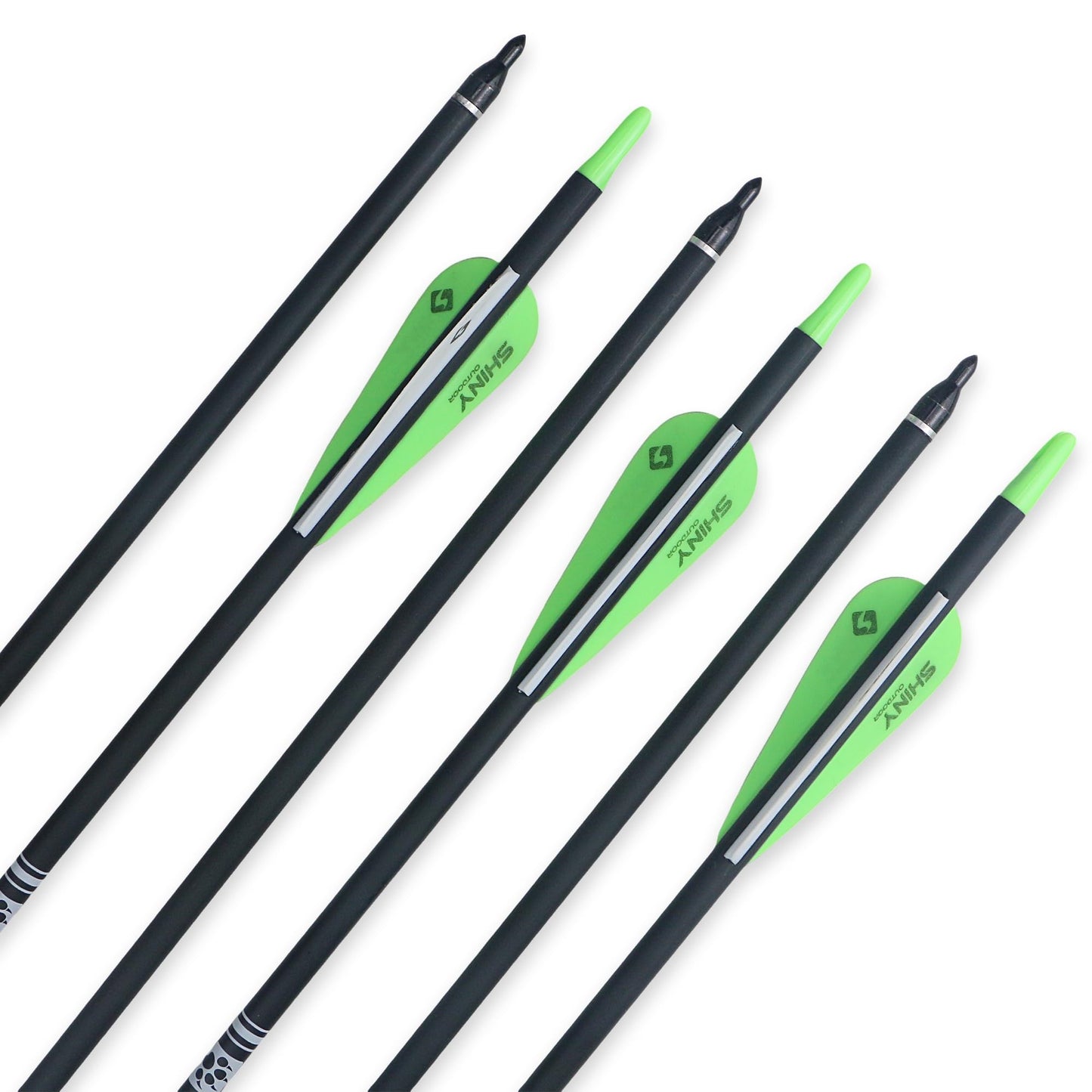 TIGER ARCHERY 30" Carbon Arrows for Compound Recurve Bow Hunting Target