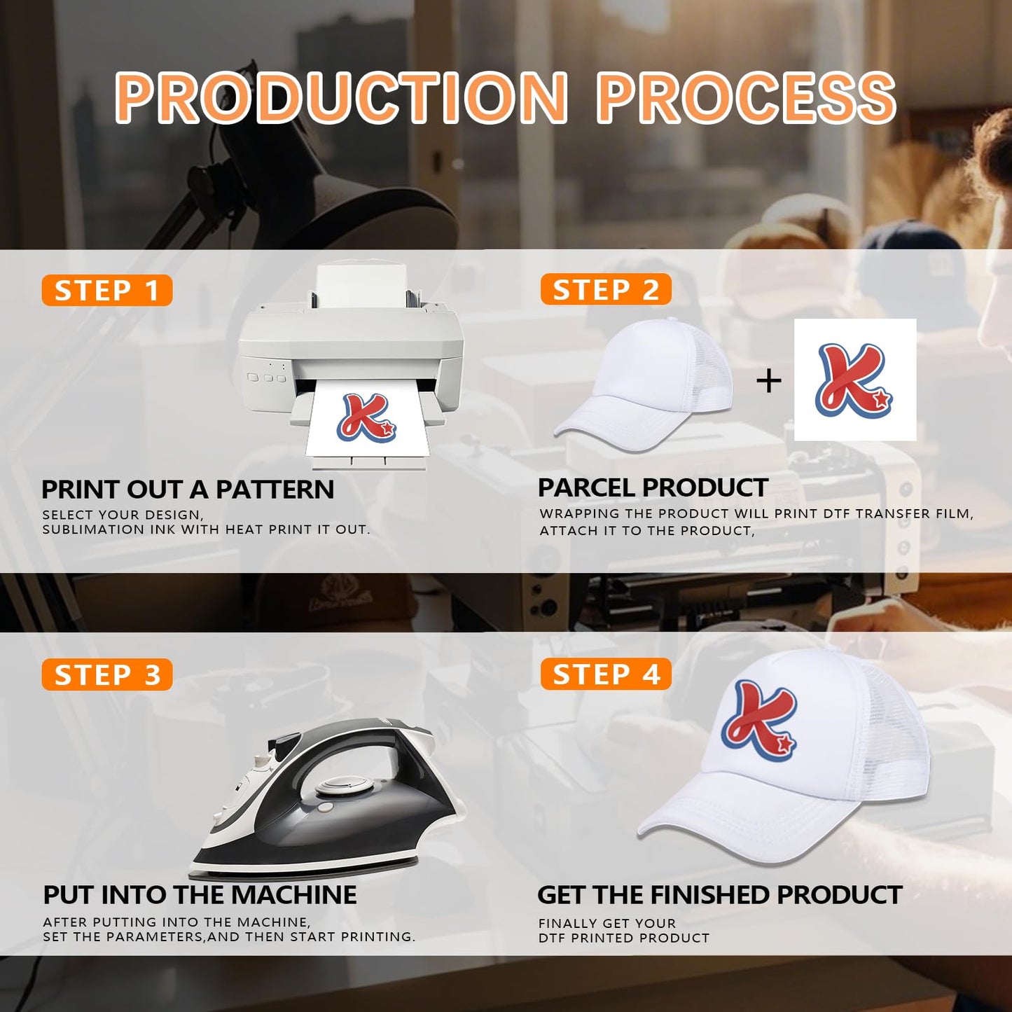 OKBA 5 Pack Sublimation Blank Baseball Cap Polyester Mesh Trucker Hat Adult (US, Alpha, Medium, 3X-Large, Standard, 5PCS*White ha)