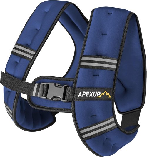 APEXUP Weighted Vest - Adjustable Workout Gear for Men & Women | Ideal for Strength Training & Running