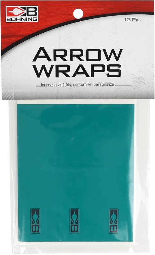 Bohning 4" Solid Arrow Wrap - Durable and Vibrant Archery Accessory for Enhanced Performance