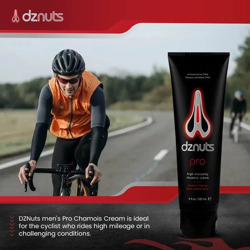 dznuts Men's Pro Chamois Cream - 1 Pack