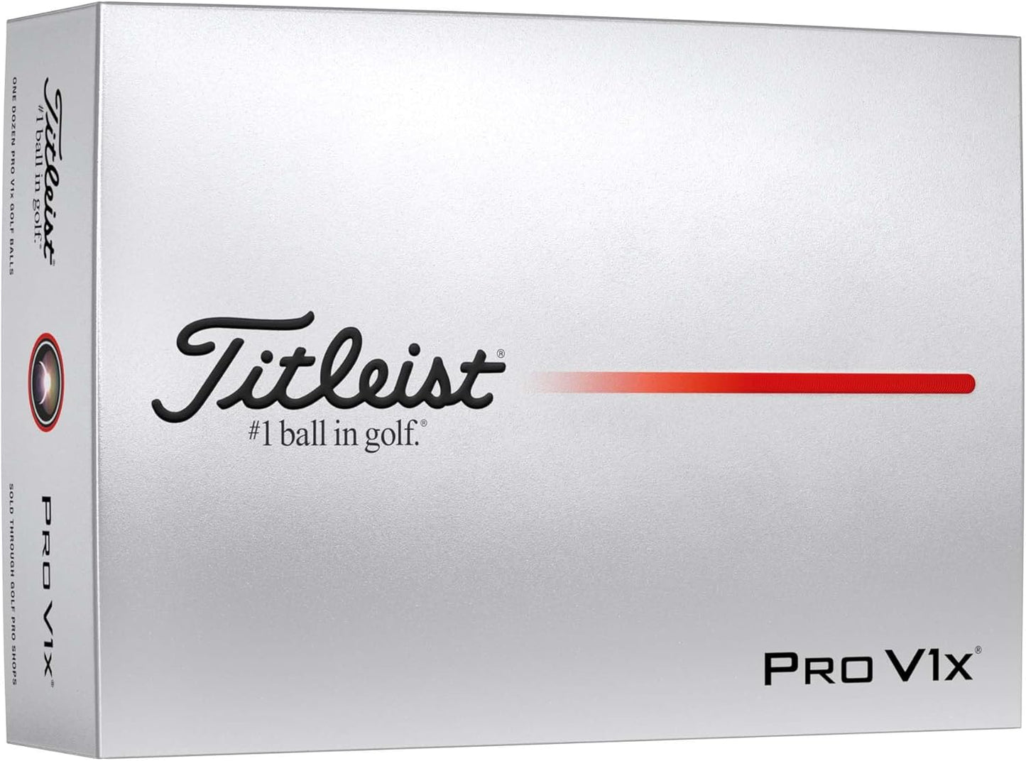 Titleist Pro V1x Golf Balls - Premium Performance for Maximum Distance & Control | 12-Pack