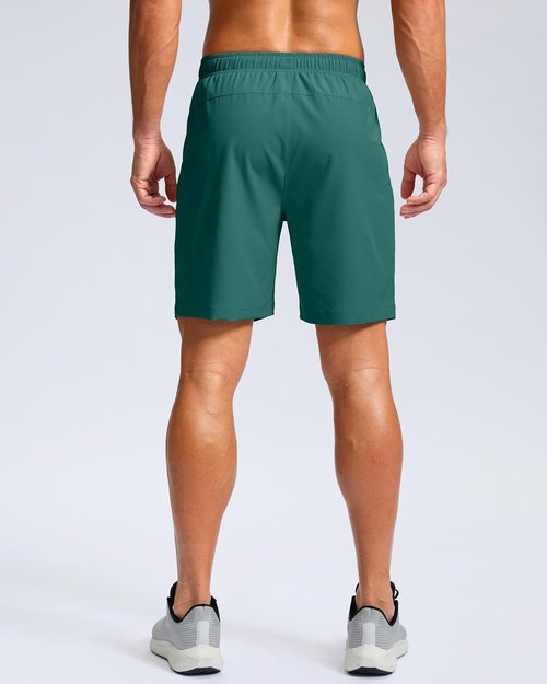 G Gradual Men's Athletic Running Shorts - Quick Dry with Zipper Pockets | Available in 5", 7", 9" Sizes