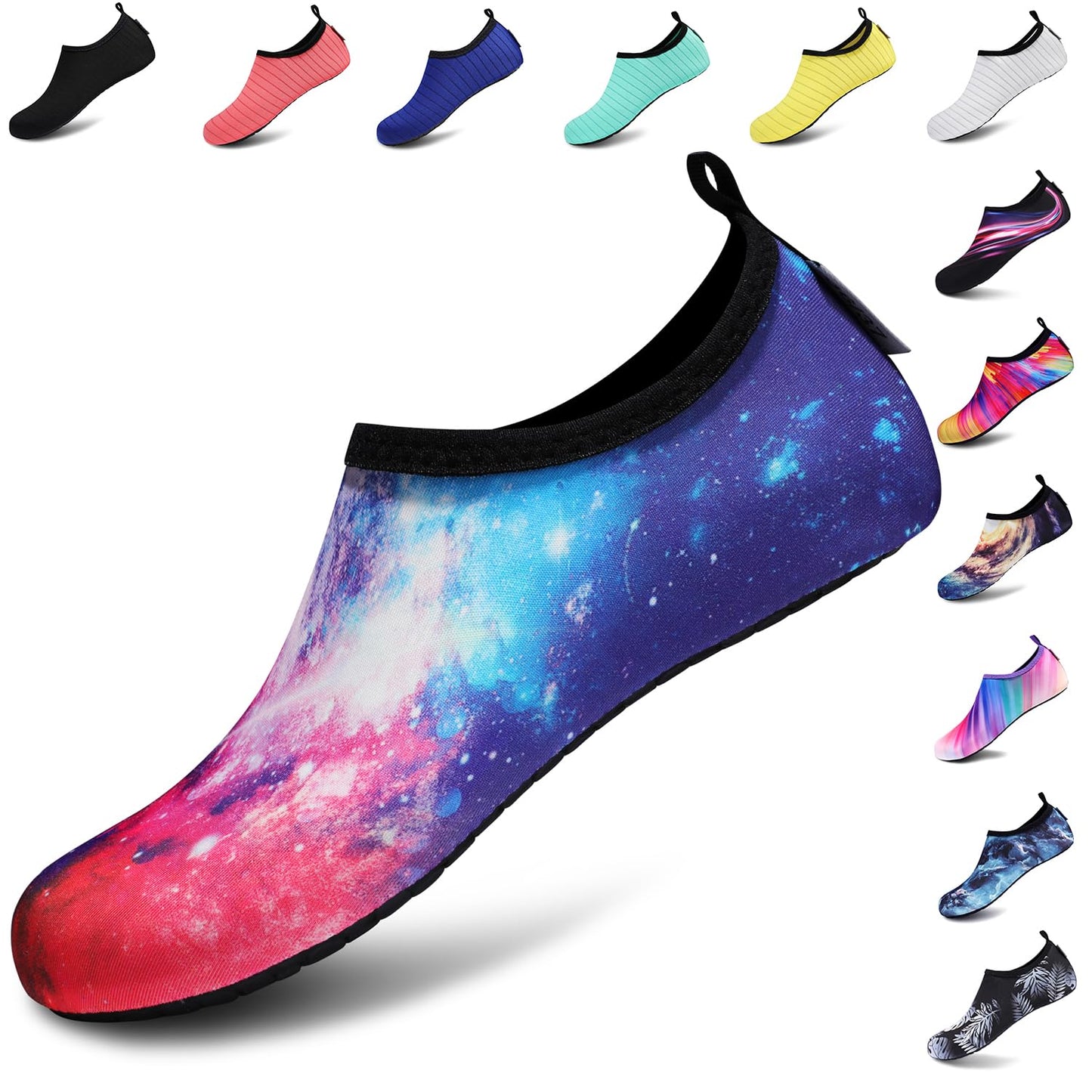 VIFUUR Water Sports Unisex Shoes StarryRed - 5.5-6.5 W US/ 4.5-5.5 M US (36-37)