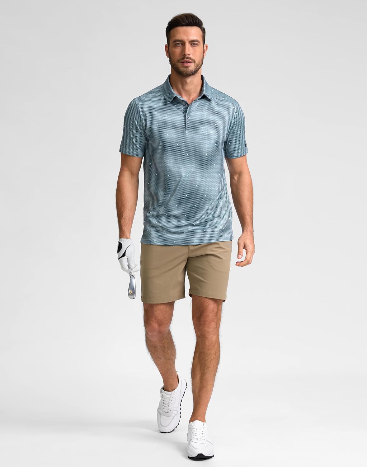 Obla Men's Golf Polo Shirt - Short Sleeve Dry Fit Performance | Moisture-Wicking Casual Style