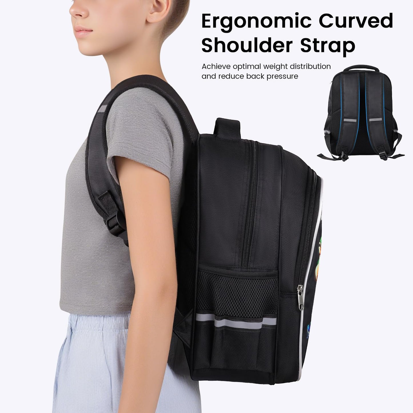 Tintinwiwigo Italian Brainrot Backpack, Brainrot Backpack, Casual Daypack Backpacks,Travel Lightweight Daypack