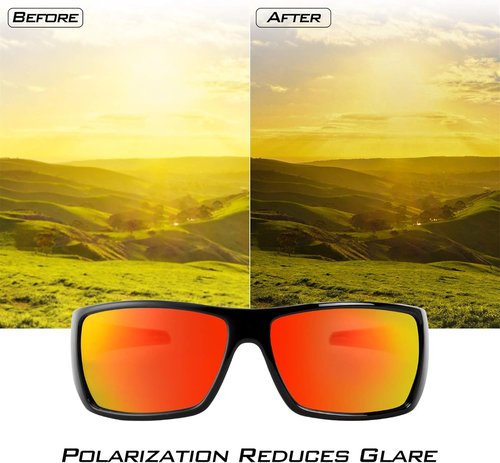 KastKing Iditarod Polarized Sport Sunglasses - Protective Lens Coating for Fishing, Driving & Cycling