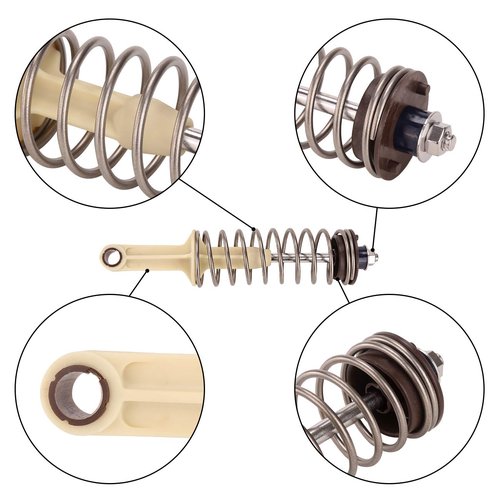 10L0L Golf Cart Accelerator Spring Rod Retainer - Replacement Part for Club Car G&E 1996-UP DS Cart 101817401 101796201 1017378