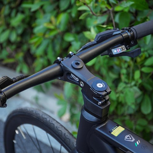 CXWXC Suspension Bike Stem - 100/135mm Bike Stem Riser for Handlebar - ShockStop Bike Handlebar Riser Extender for Mountain Gravel Road City Bicycle (31.8 x 110mm)