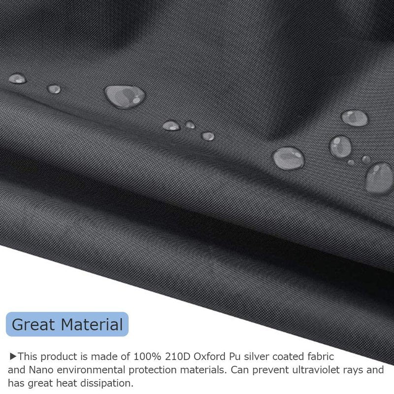 Xuuza Excercise Bike Cover, 210D Waterproof Spinning Bicycle Treadmill Cover For Indoor Outdoor Use, Upright Protective Dustproof Cycling Covers With Drawstring And Storage Bag