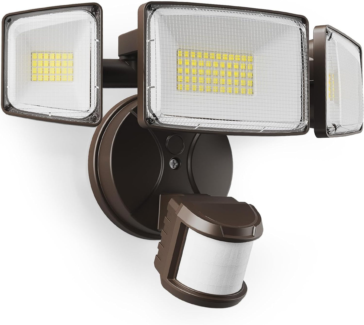 75W LED Motion Sensor Flood Light - Dusk to Dawn Outdoor Security Light, 7500LM, IP65 Waterproof