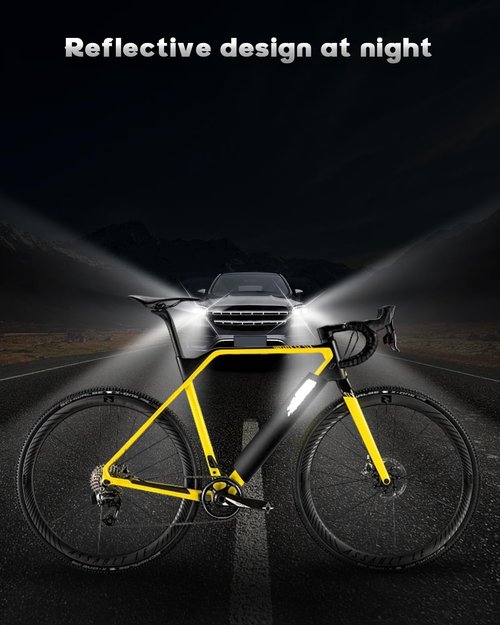 CBHCARCAR EBike Battery Cover, (11.8-15.8in circumference) Reflective Battery Protective E-Bike at Night, Bicycle Thermal Cover Waterproof Dustproof Bag