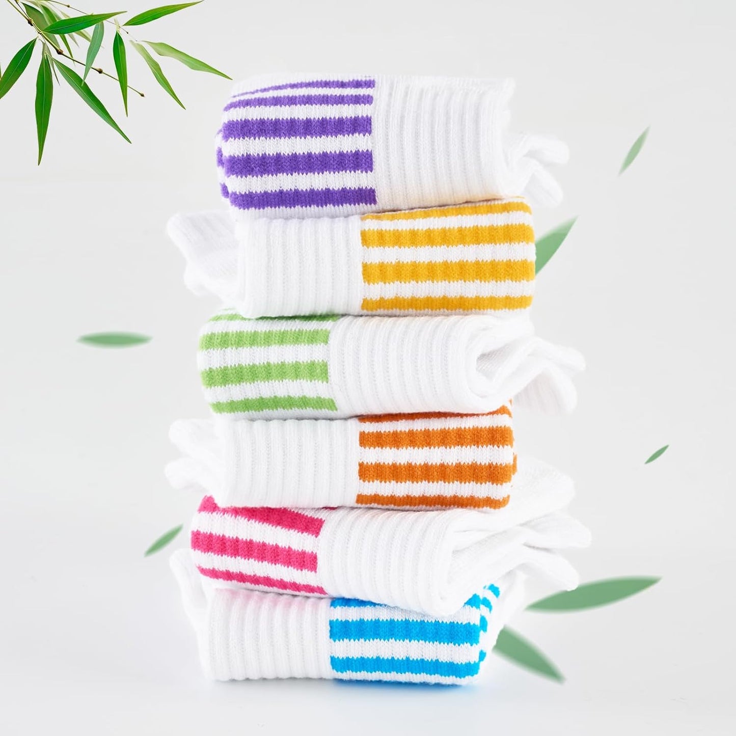 Skiennix Ankle Socks for Women - 12 Pairs Bamboo Viscose, Breathable & Cushioned, Low Cut Athletic Socks
