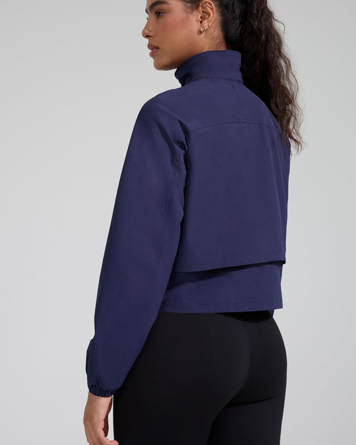 Skiennix Lightweight Workout Jacket - Full Zip Yoga & Running Apparel for Women | Slim Fit with Pockets