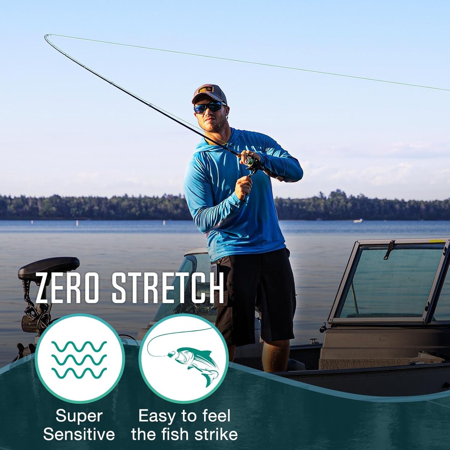 Piscifun Onyx Braided Fishing Line - Super Strong, Abrasion Resistant, Low Memory | 6lb-150lb Options