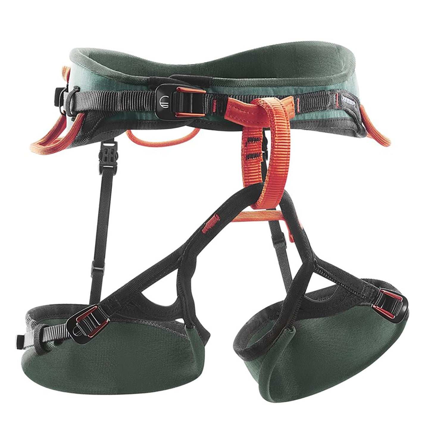 Wild Country Session Men’s Rock Climbing Harness - Adjustable Harness for Sport & Trad Climbing - Alloro/Orange - X-Large