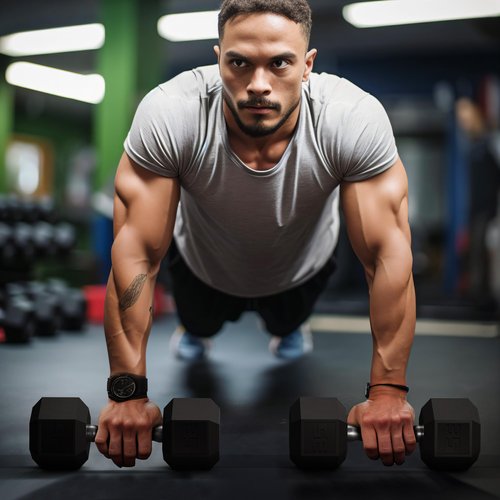 GRETERST Hex Dumbbells Set Rubber Coated Hand Weights Exercise & Fitness for Home Gym Workouts Weight Strength Training, Set of 2, Black, 35LB