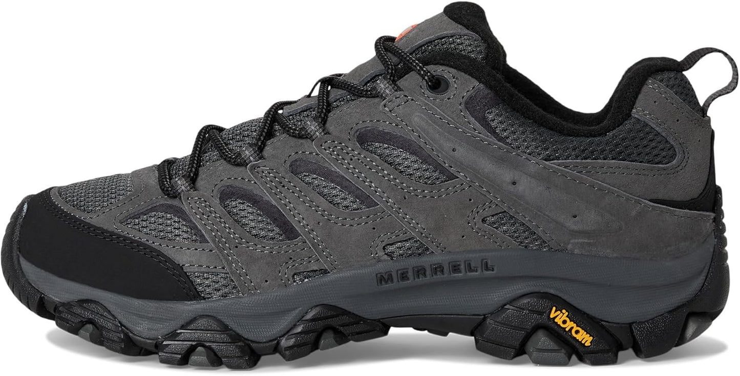 Merrell Men's Moab 3 Hiking Shoe - Durable Comfort for All-Terrain Adventures | Size 10, Gray