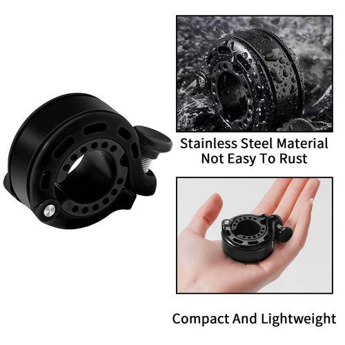 Ogetok Bike Bell, Aluminum Alloy Bicycle Bells for Adults Max 110 DB Fit 22.2-31.8 mm Handlebar, Waterproof Rustproof Cycle Bells Bike Horn with Loud Crisp Clear Sound for Mountain Road Bikes Scooter
