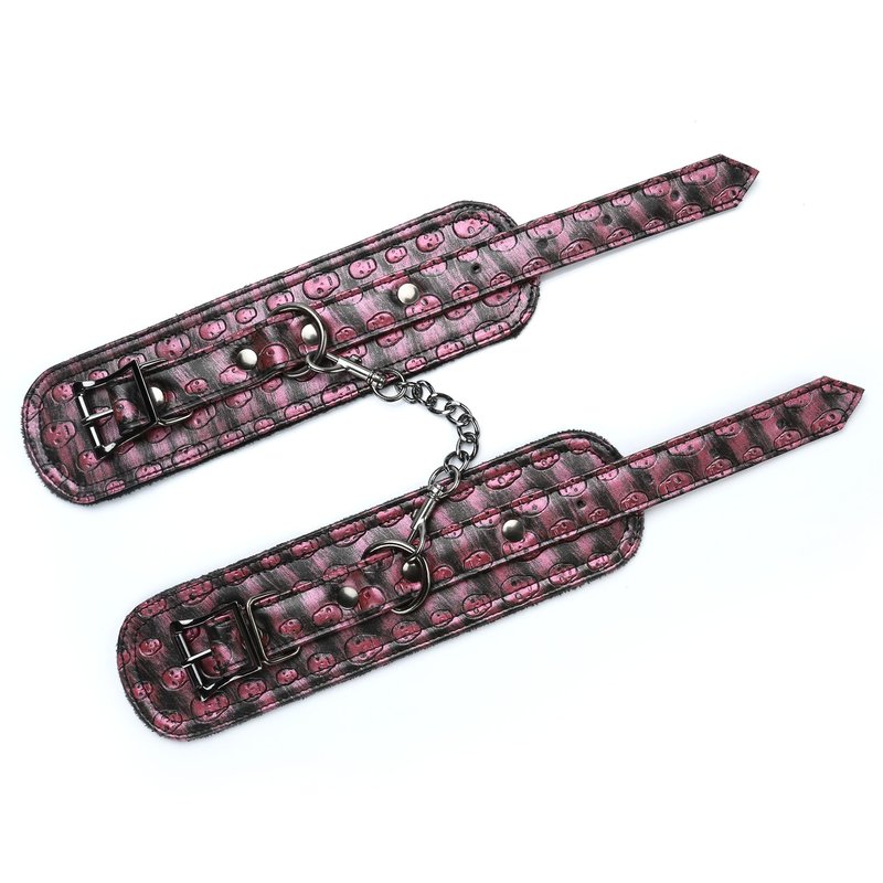 Pilates Yoga Bar Expandable Rose Workout Bar and 2PCS Pink Adjustable Straps, Pilates Aid Kit for Home Gym, Training Fitness Gear (with Storage Bag)
